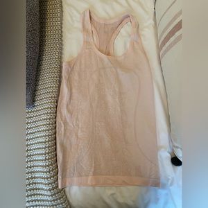 Baby pink lululemon tan